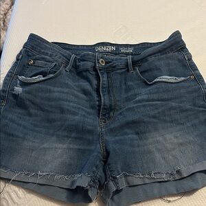 Denizen from Levi's Women's Dark Blue Jean Shorts